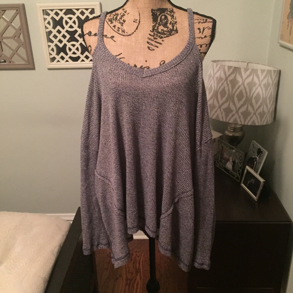 Cold Shoulder Sweater
